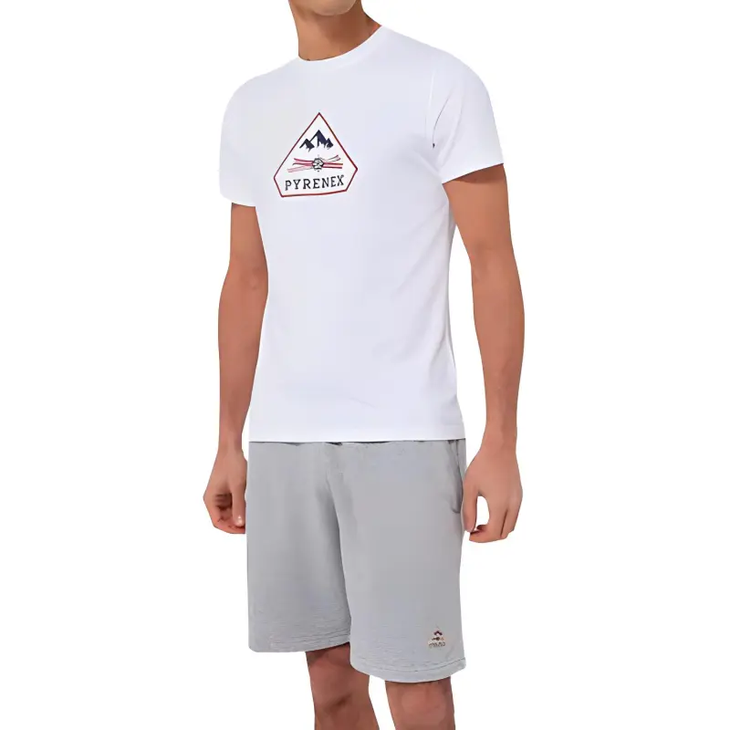 PYRENEX Logo-print Short-sleeved T-shirt-3