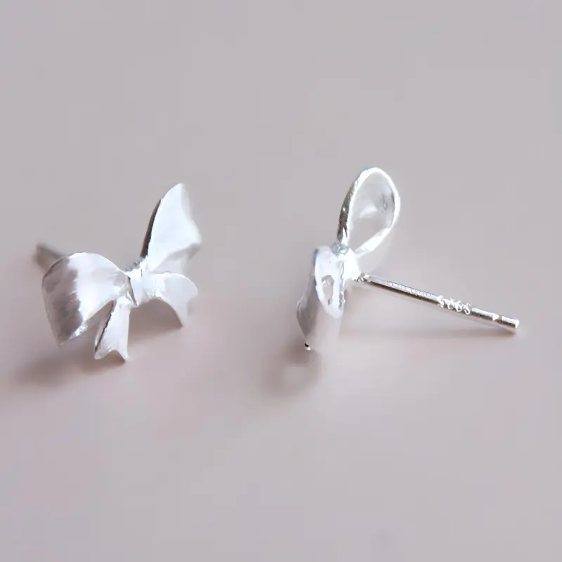 JOLLY SEASONS S925 Silver Stud Earrings Women's-2