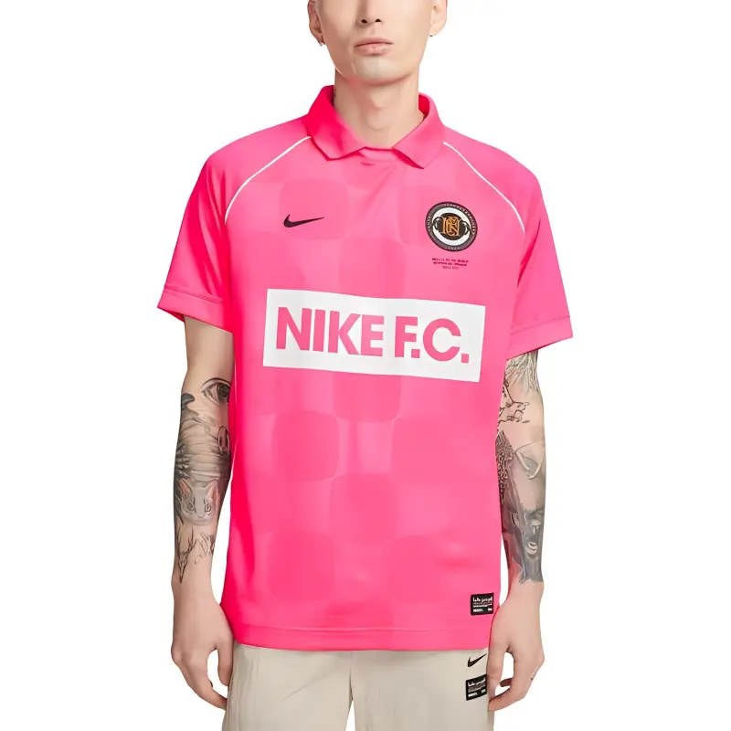 Nike Soccer Jerseys Men Transparent Pink-1
