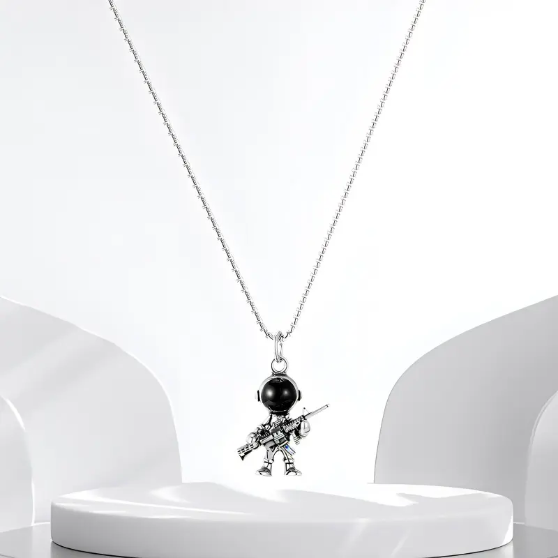 RINGLOVE Titanium Steel Necklaces Men's-1