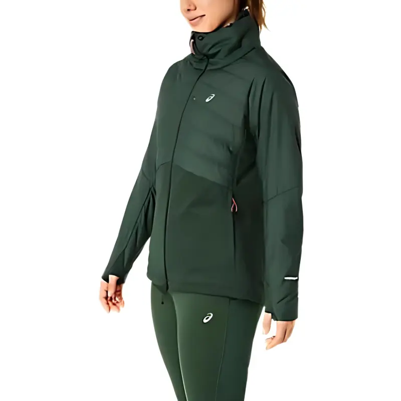 Asics Jackets Women's Green-3