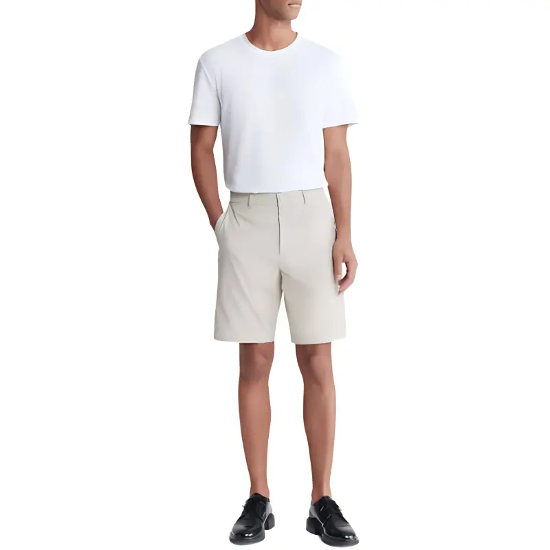 CALVIN KLEIN Casual Shorts Men's Taupe-1