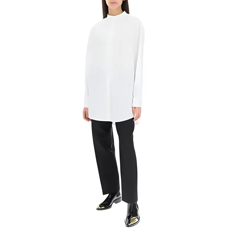 JIL SANDER Buttoned Long-Sleeved Shirt-1