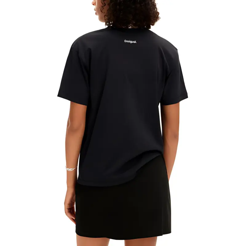 Desigual T Shirts Women's Black-3