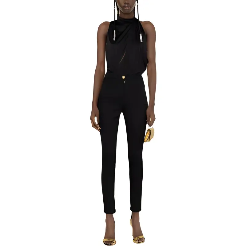 BALMAIN Classic Tapered Leg Pants-1