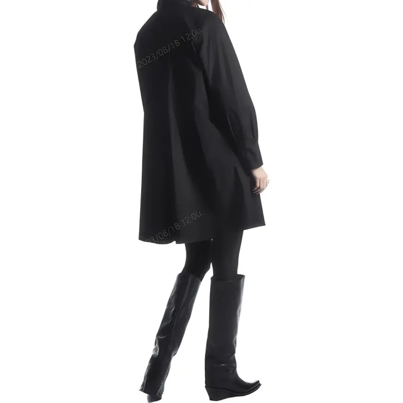 COS Long Sleeved Dresses Women's Black-1