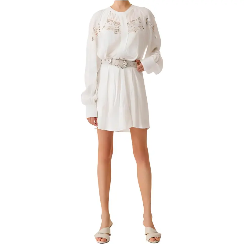 IRO NIGHT Belinda Lace trim Dress-2
