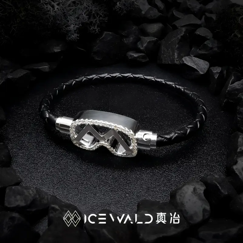 ICEWALD 925 Sterling Silver Bracelets Unisex Silver-3