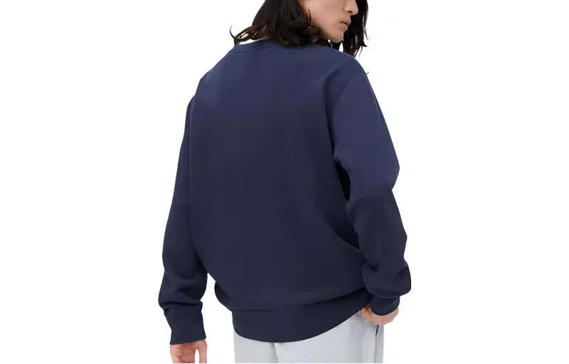 UNIQLO Sweatshirts Men Navy Blue-1