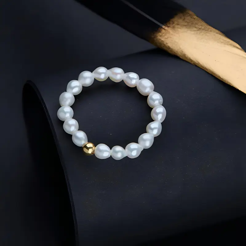 SEATINE Freshwater Pearl Rings Women's-3