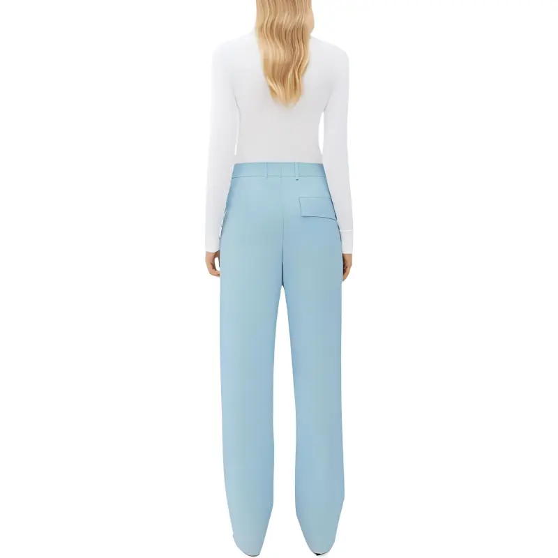 Bottega Veneta Lightweight Twill Tapered Trousers-2