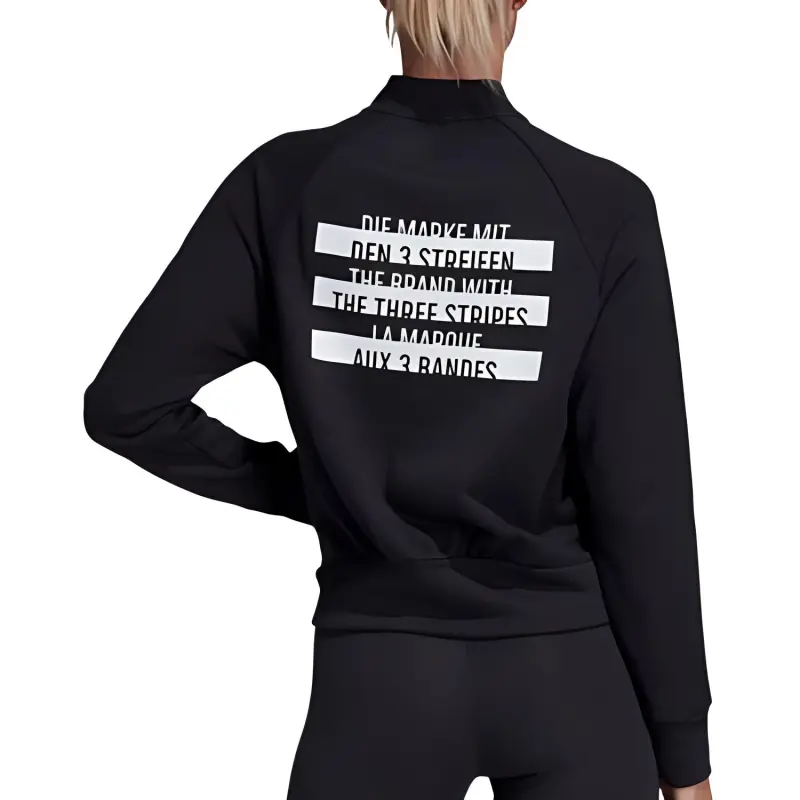 Adidas W SID BOMBER Jackets Coats Women's Black-3