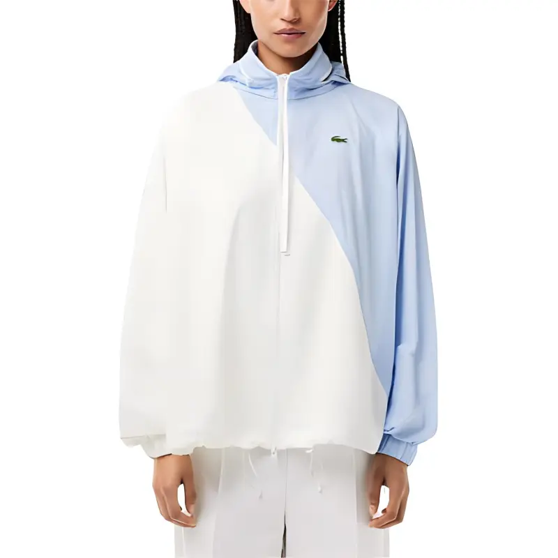LACOSTE Two tone Mock neck Jacket-1