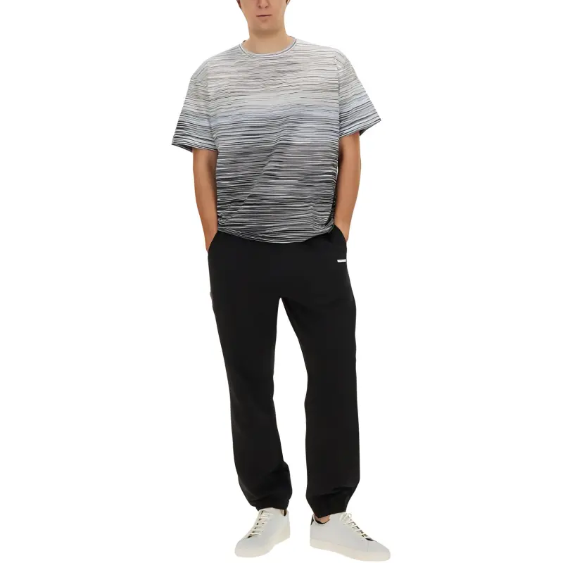 MISSONI Short Sleeved Striped T Shirt-2