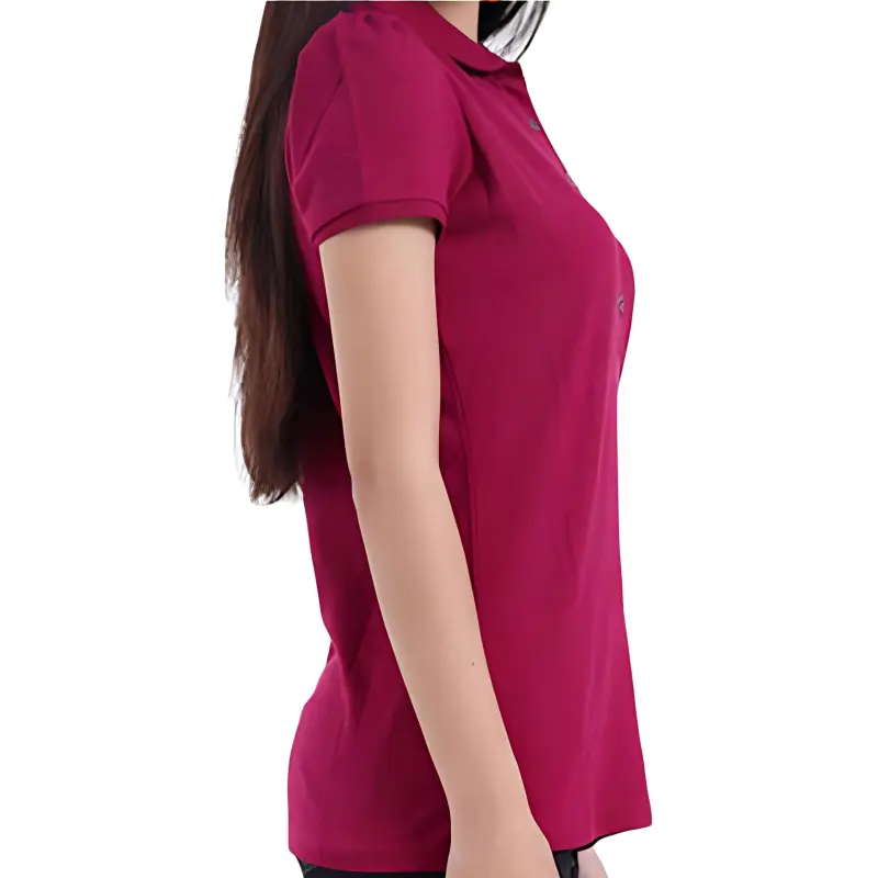 Burberry Polo Shirts Women's Red-3
