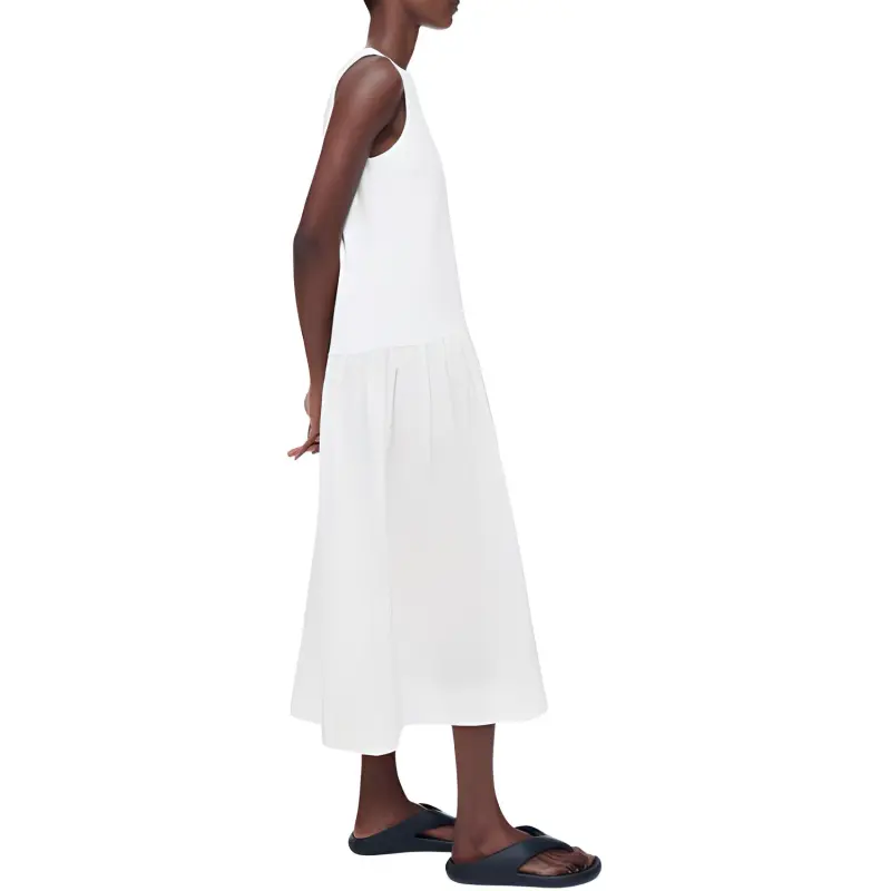 COS Sleeveless Dress Women's White-3