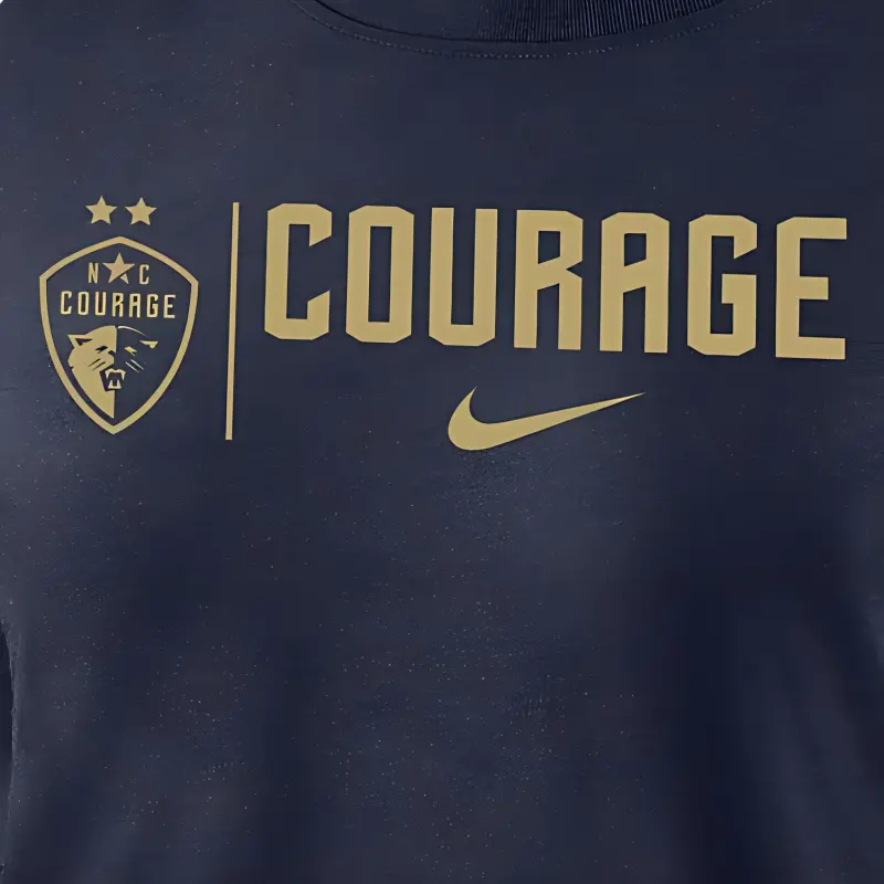 Nike North Carolina Courage Women's Nike Dri FIT Soccer Cropped T Shirt-1