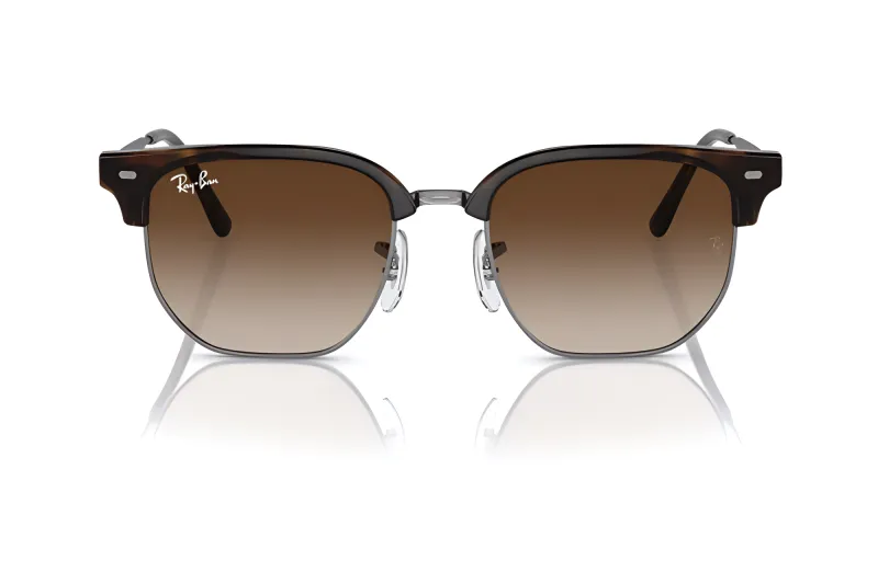 RayBan Injection Molded Irregular Shape Sunglasses Kids' Brown-1