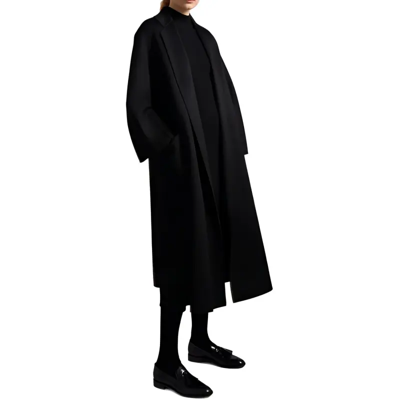 MaxMara Ludmilla Collection Ludmilla Icon Coat Women's Black-3