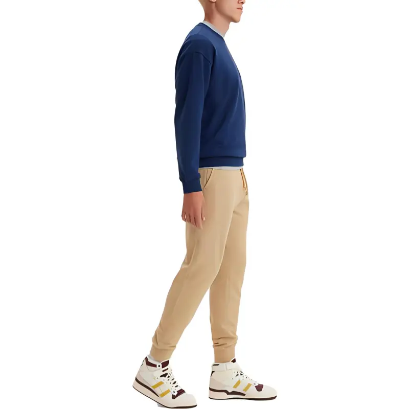 Levis Knitted Sweatpants Men Brown-1
