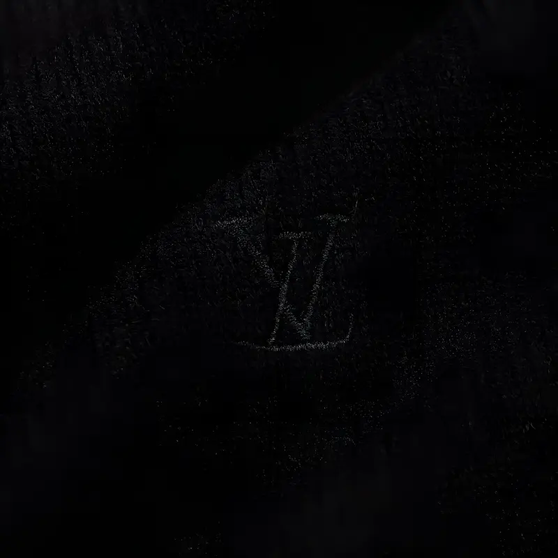 Lv Lv Blason All Over Embroidered Crewneck-6