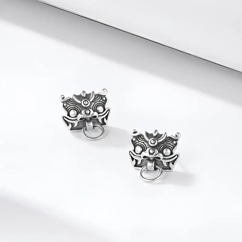 Inkopper Alloy Stud Earrings Unisex-1