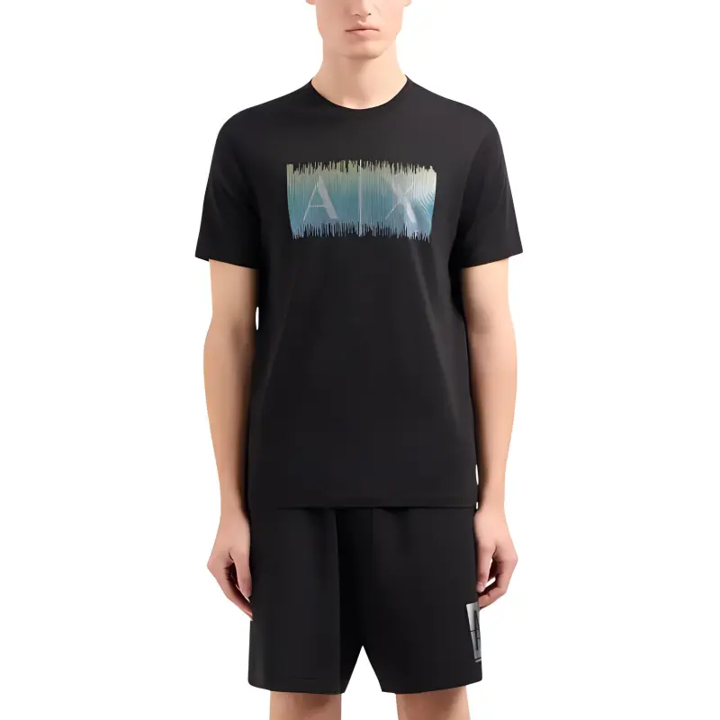 ARMANI EXCHANGE Logo print Cotton T shirt-2