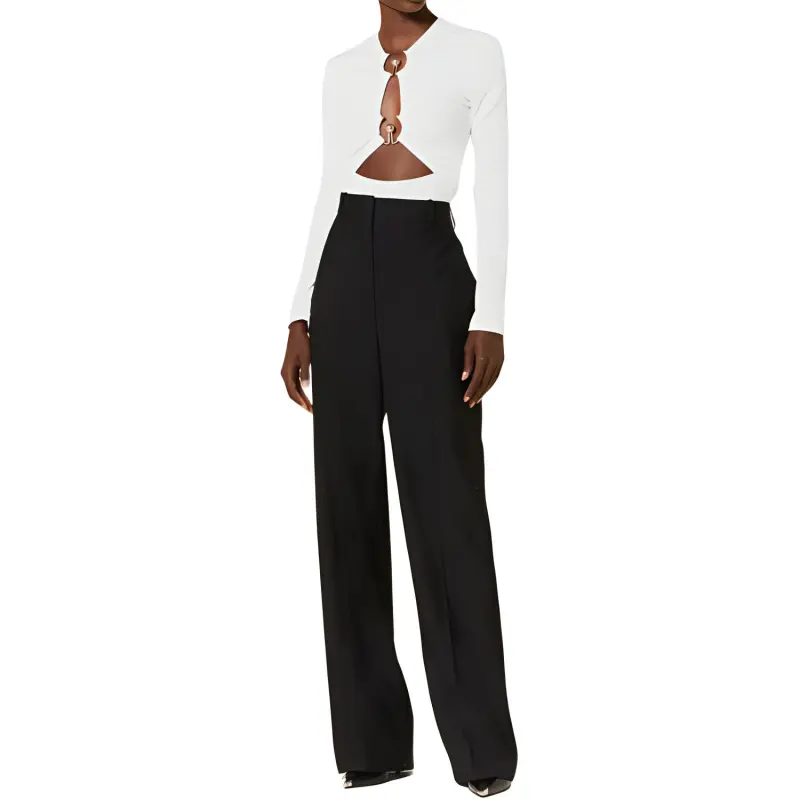 Christopher Esber Cut out Detail Long sleeve Top-1