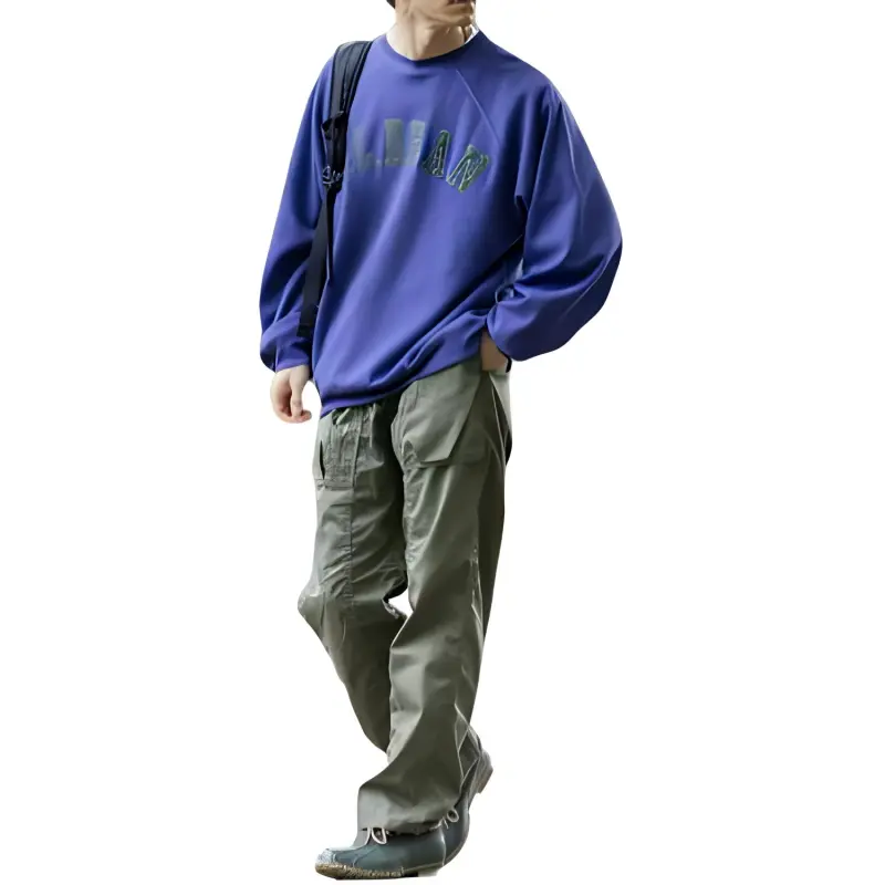 L.L.Bean Sweatshirt Men's Marine Blue-2