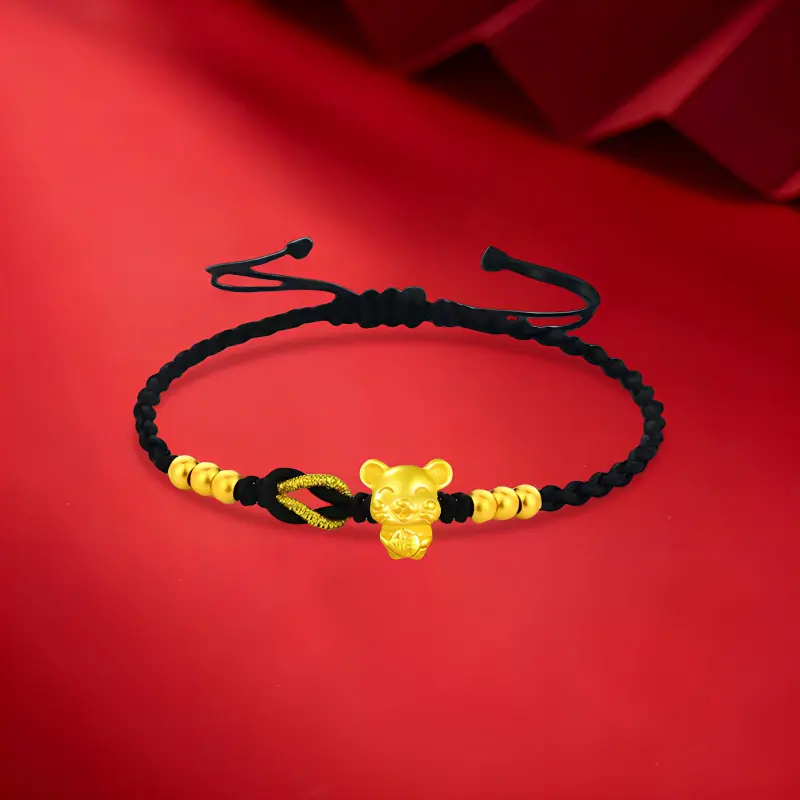 SINO GEM Gold Bracelet Unisex-1