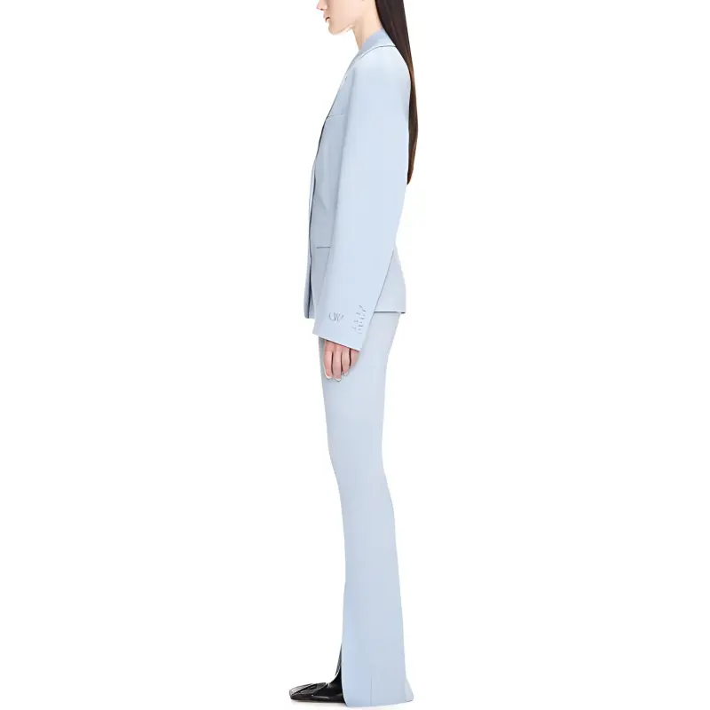 OFF-WHITE Notched-lapels Single-breasted Blazer-3