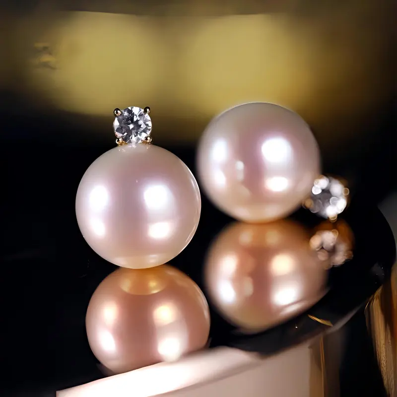 Heidi Freshwater Pearl Stud Earrings Women's-2