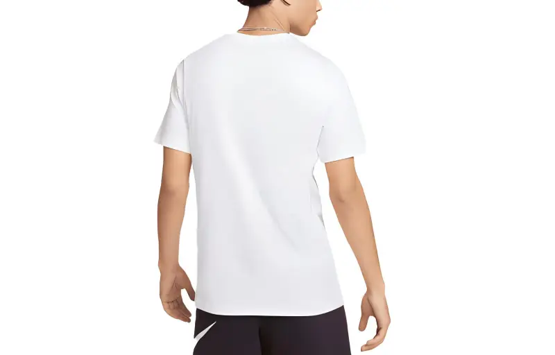 Nike T Shirts Men White-1