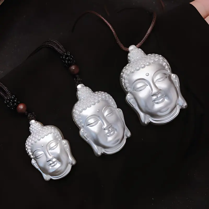 YUOFFICIAL 999 Fine Silver Necklaces Unisex-2