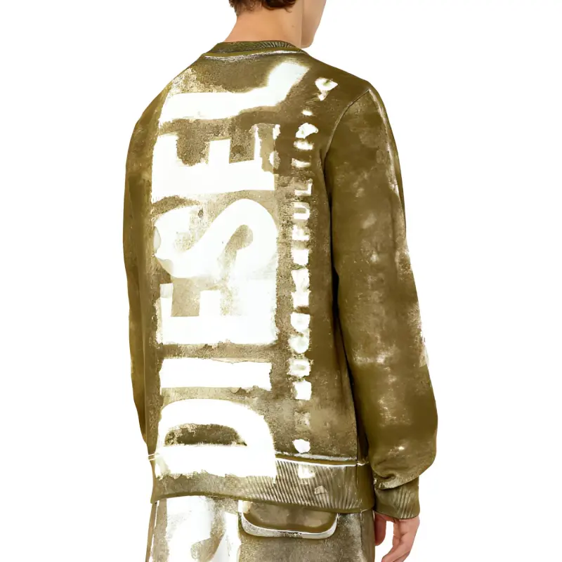 DIESEL Sweatshirt Men's Army Green-2