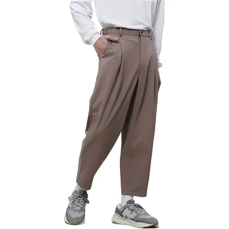 New Balance Casual Pants Men Brown-1