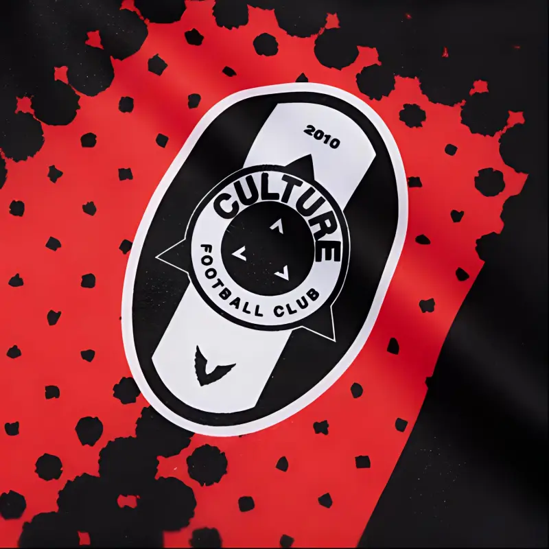 Kappa x V.A.C. Culture™ T-Shirt Unisex Red Black-2