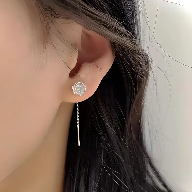 Inkopper Alloy Drop Earrings Women's-3