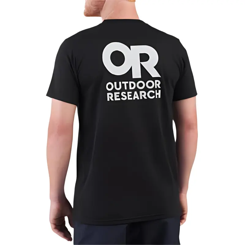 Outdoor Research Lockup Back Logo T-Shirt T-Shirt Men's Black-3