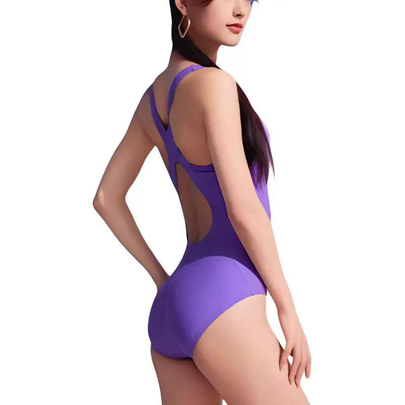 ZOKE One piece Swimsuit Women's Purple Jade-1
