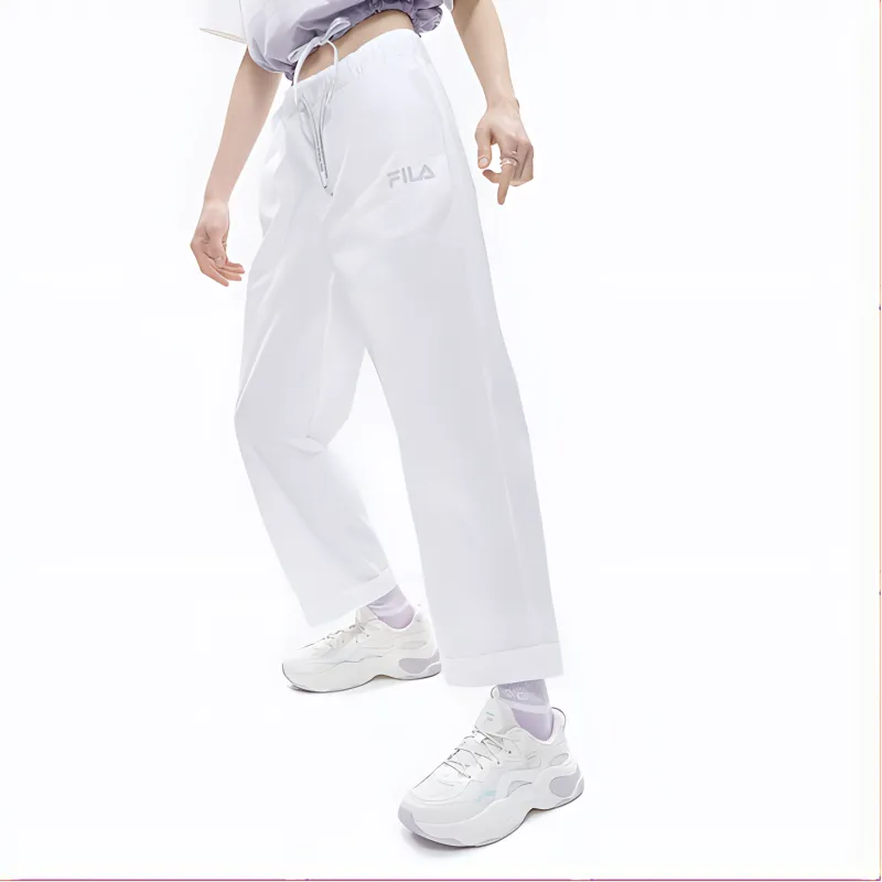 FILA FUSION Casual Pants Women's Standard White-2