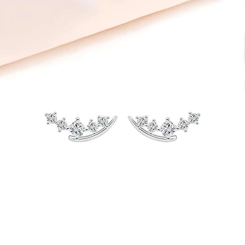 MIDNIGHT MOMENT Alloy Stud Earrings Women's-6
