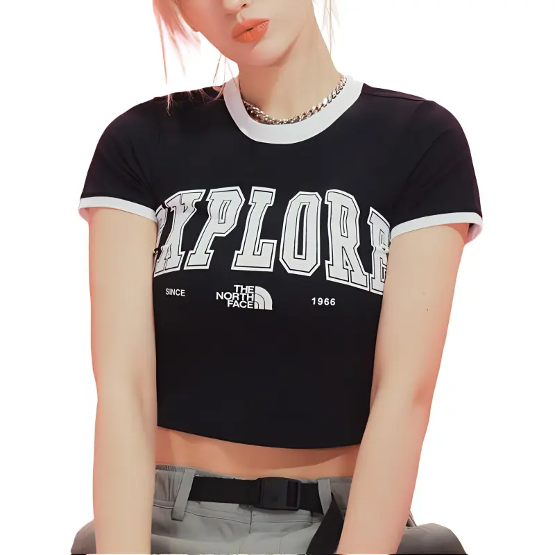 THE NORTH FACE Crop Tops Women's Black-3