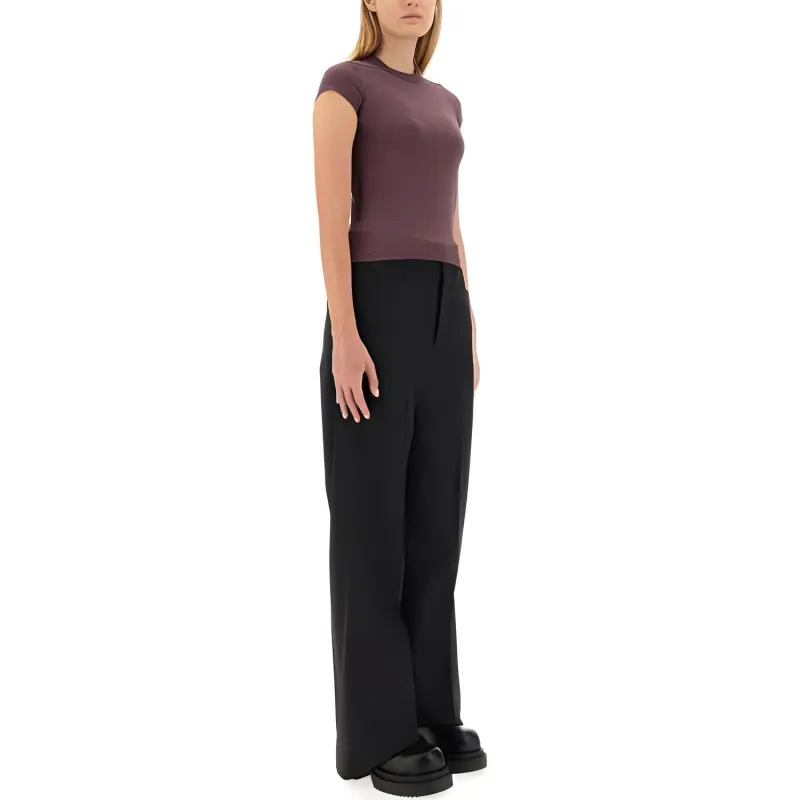 RICK OWENS Pleated Front Trousers-3
