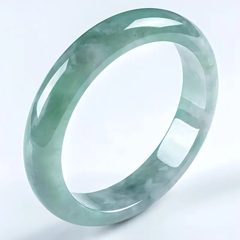 PUPAN Glutinous Jade Jadeite Bangles Women's-1