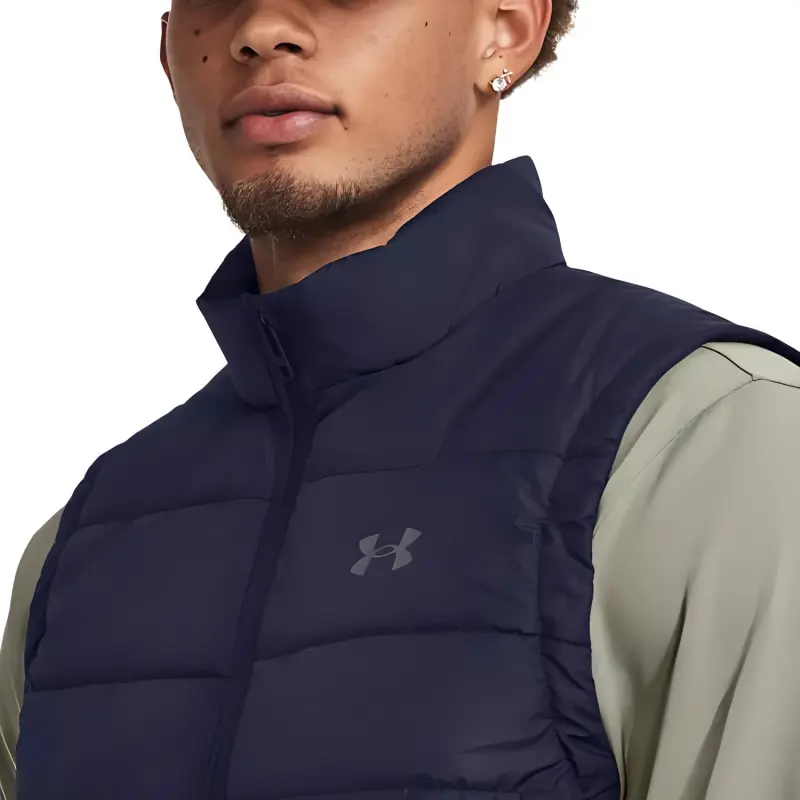 Under Armour Vests Men Navy Blue-5