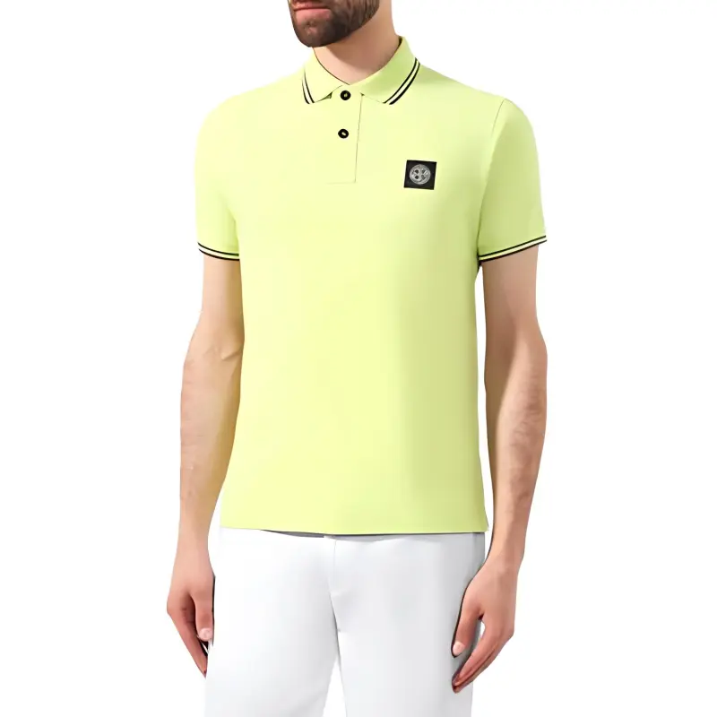 STONE ISLAND Polo Shirt Men's Light Green-2