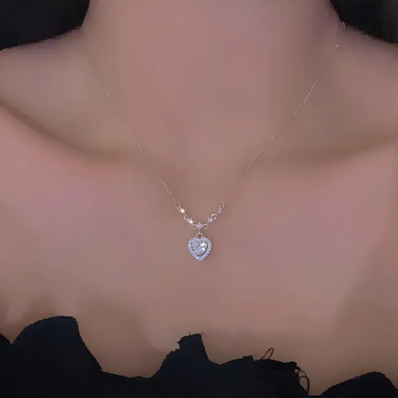 SECU Sterling Silver Necklaces Women's-1