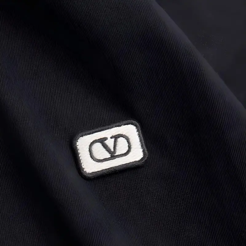 Valentino VLogo Embroidered Crewneck T Shirt-7