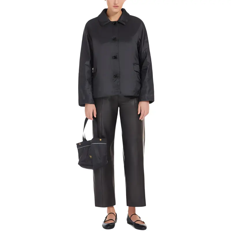 MaxMara Buttoned Long Sleeved Coat-1